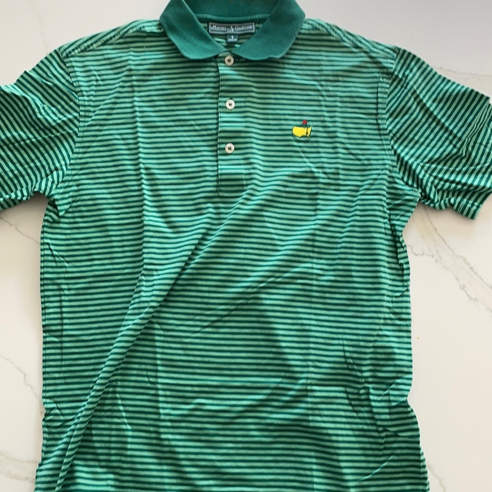 Masters Collection Striped Golf Polo